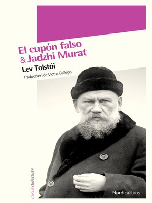 cover image of Jadzhi Murat / El cupón falso